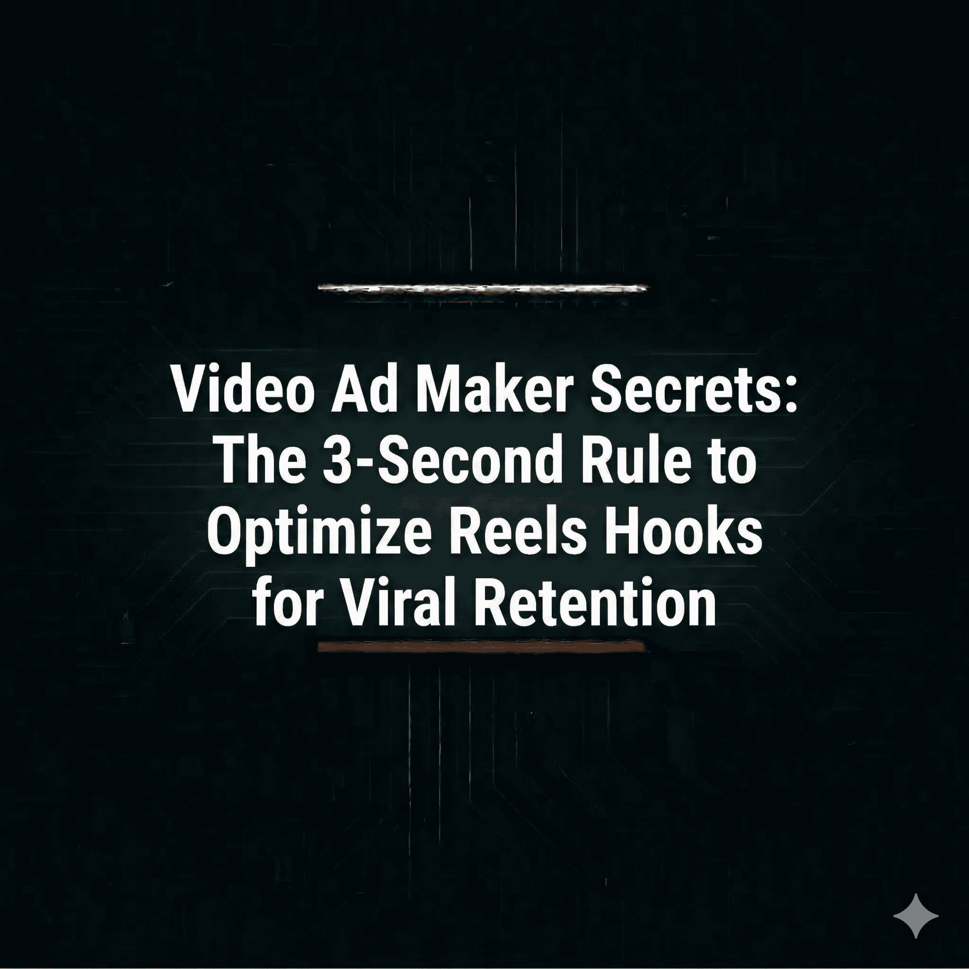 Video Ad Maker Secrets: The 3-Second Rule to Optimize Reels Hooks for Viral Retention